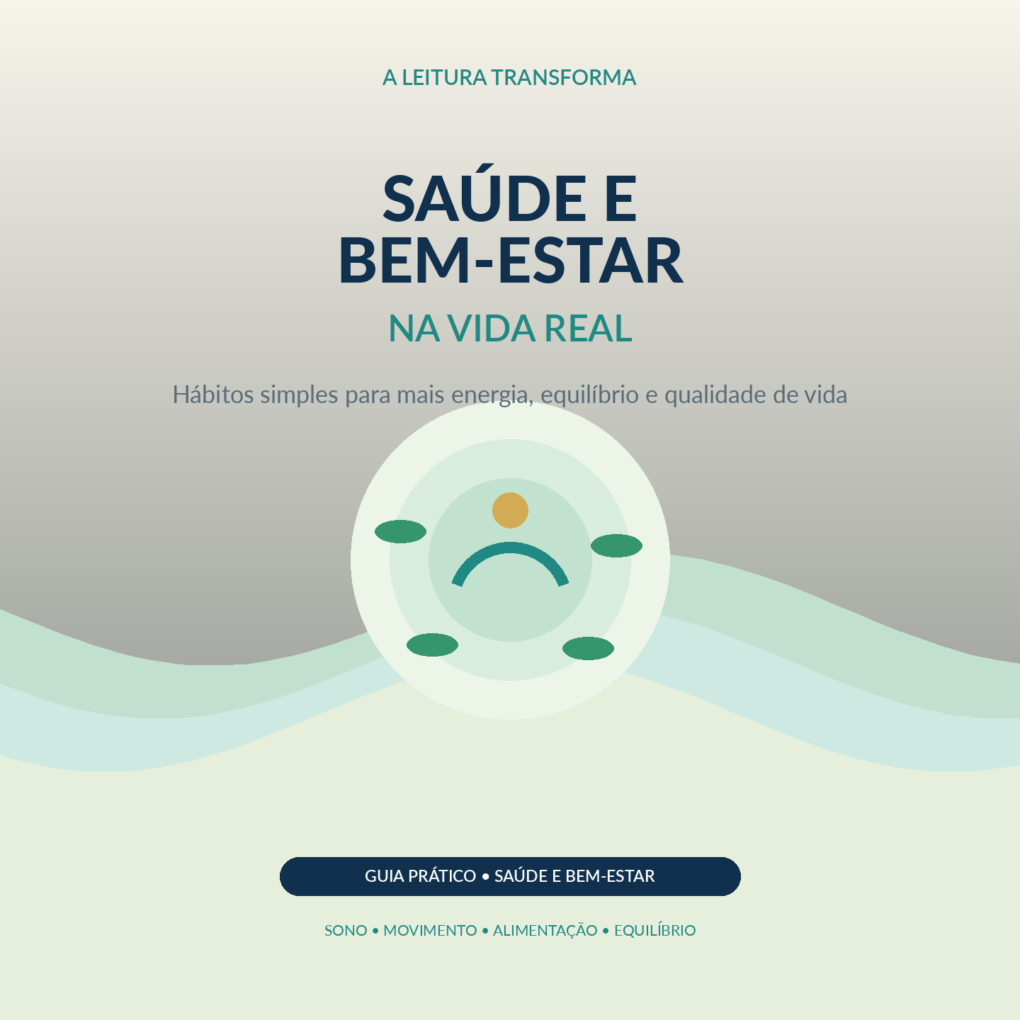 Capa do e-book Saúde e Bem-Estar na Vida Real